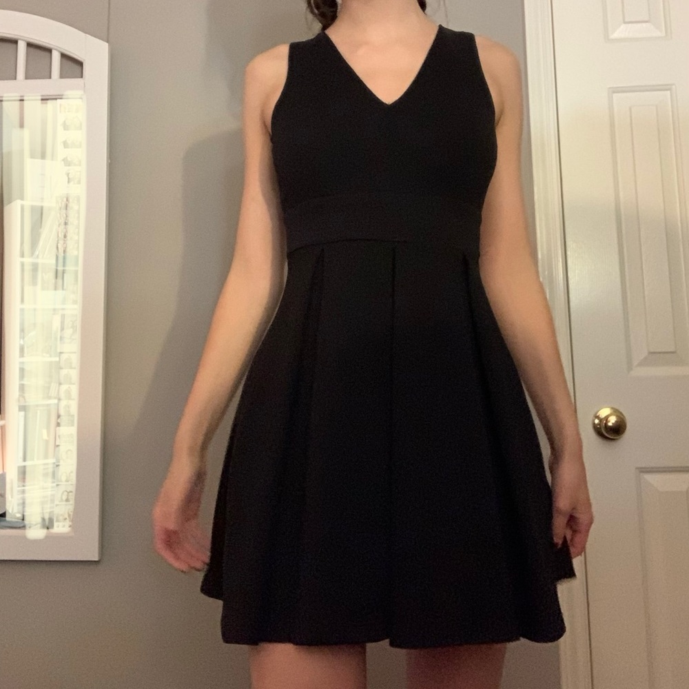Little Black Pleated dress